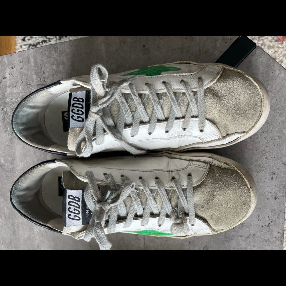 Size men’s 39 golden goose hand decorated leather - Picture 3 of 6